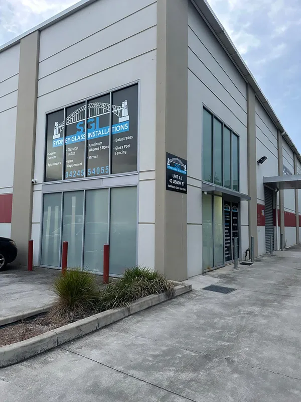 Sydney Glass Installations office and showroom